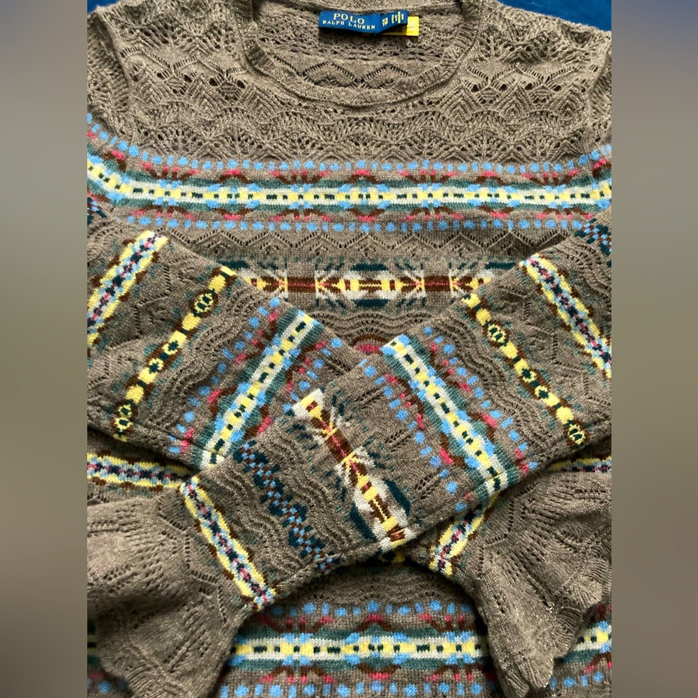 very cute Ralph Lauren knit sweater.